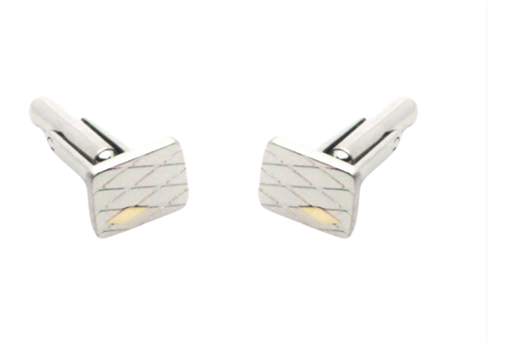 Cufflinks H2on Man GEMELLI in Steel HO033-GE - HO033-GE